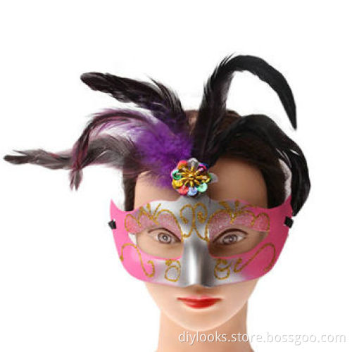 Hot Selling Party Feather Mask for HalloweenNew